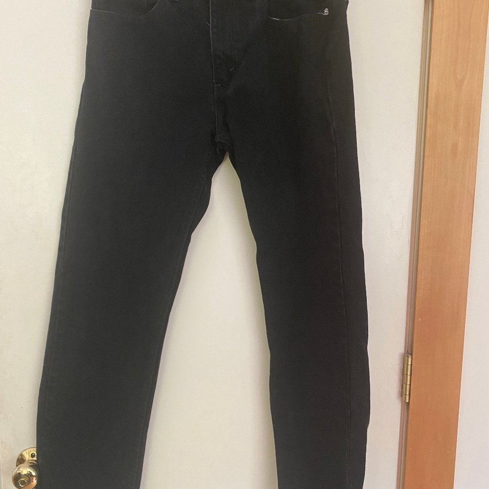 Mens black 505 Levi's jeans 32x32